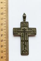  всем здравствовать! Помогите оценить нательный крестик! Габариты не частые.  Размер: 77х43 мм. Вес: 38,74 гр.  Регион находки: Владимирская обл.