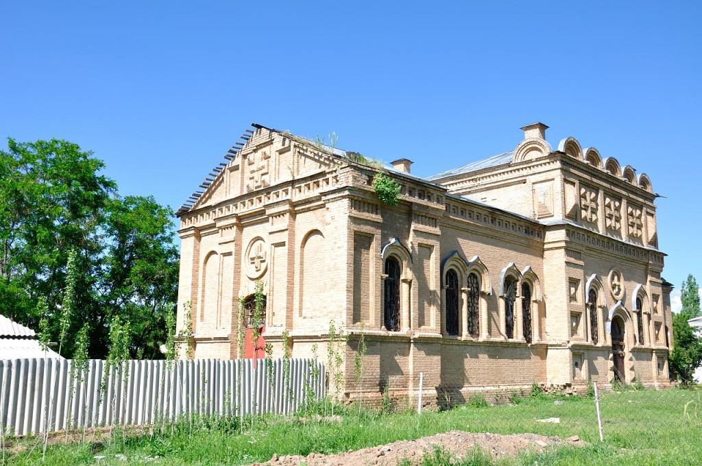 Заброшенный храм в селе Каскасу ( быв.Новониколаевка)