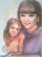 Жена и старшая дочь