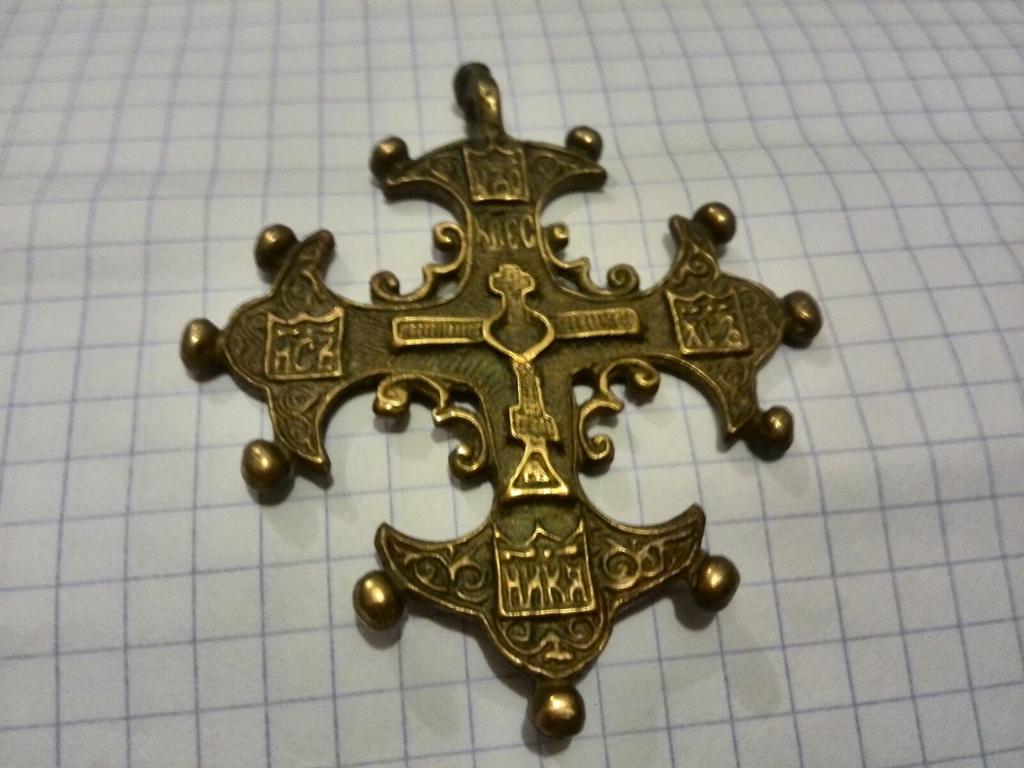 Крест медный