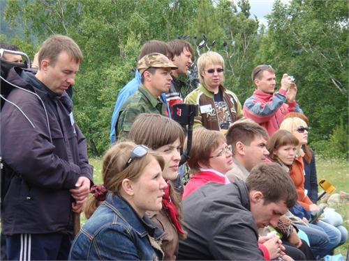Участники и зрители.