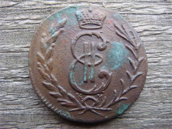 Денга Сибирь 1778 год КМ, Фото 2