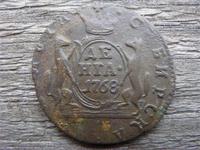 Денга Сибирь 1768 год КМ, Фото 1