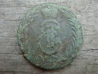 Пять копеек 1769 год КМ Сибирь, фото 2
