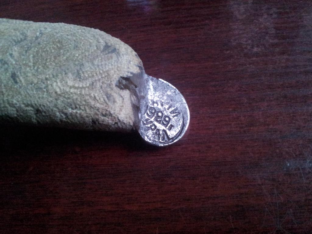 Нож клеймо 1929 г. УРАЛ