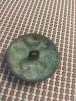 Пуговица с двуглавым орлом 1702-1720 диаметр 40мм