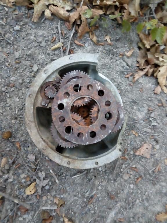 Редуктор с советского штурмовика ИЛ-2