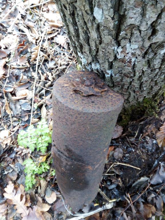 На немецких позициях…