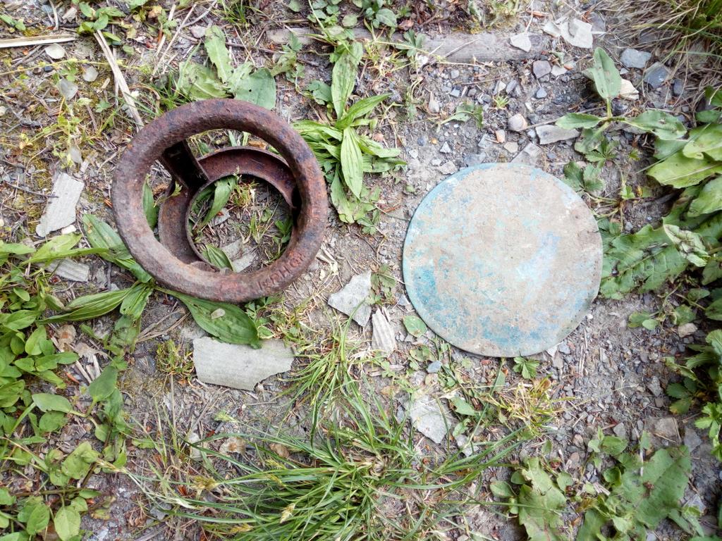 На немецких позициях…