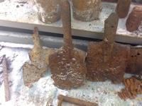 Советские сапёрные лопатки