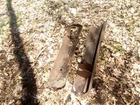 Кассеты, в которых находились мины-бомбы SD-2