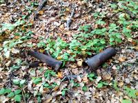 На немецких позициях…