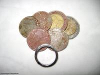 Монетки пляжные