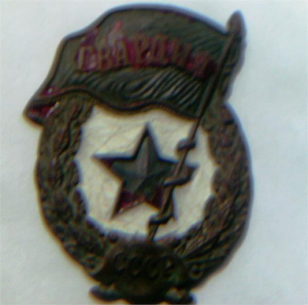 гвардия нагрудный знак