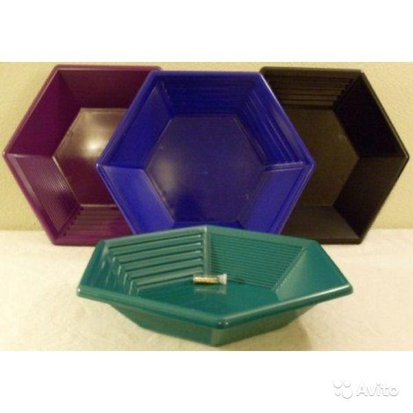 Шестиуголные старательские лотки jobe