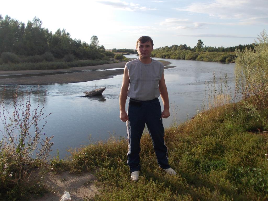 На берегу