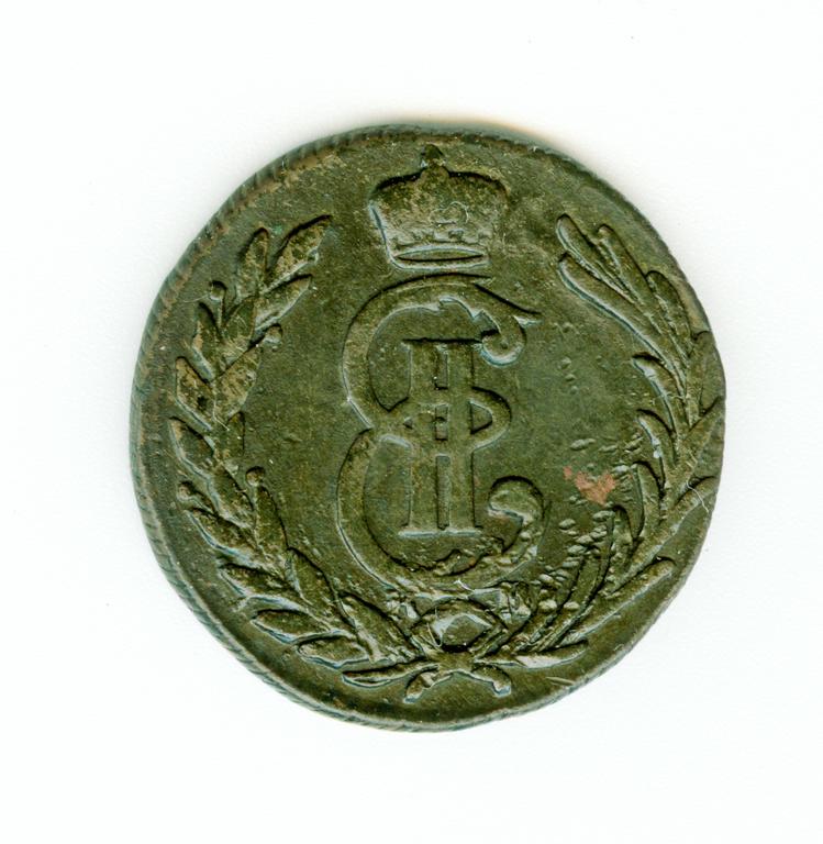 Сибирская монета КОПЕЙКА 1778 КМ