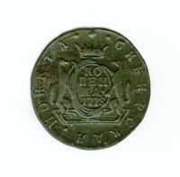 Сибирская монета КОПЕЙКА 1778 КМ