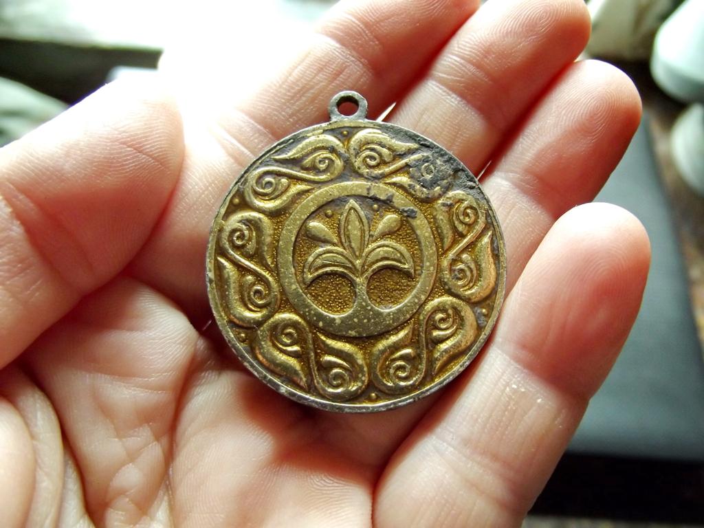 папоротник - 2 сторона медальки