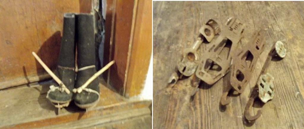 находки коньков и как они крепятся