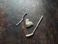 изделия из алюминия, сердечко из свинца