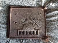 чугунная печная дверка