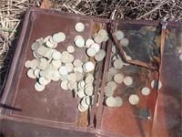 Всего было найдено 140 монет 10,15,20коп. периода с 1921г. по 1930г