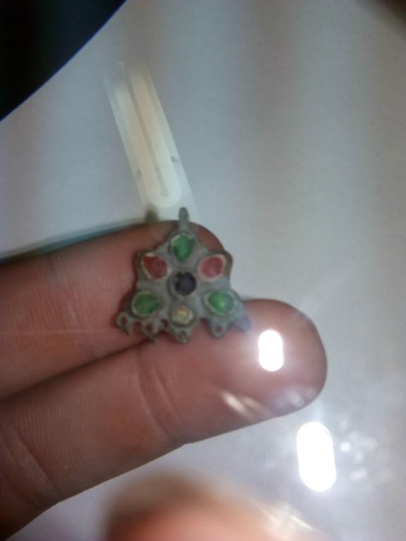 Откопал на огороде.