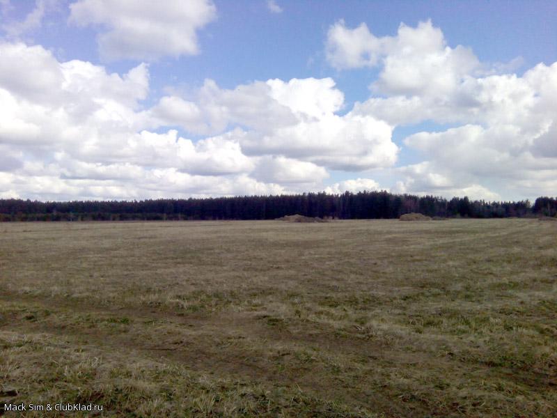 Мечта копателя - кошенное поле