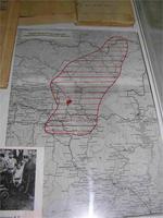 Территория контролируемая партизанами Шиткинского фронта.