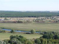 Село на левом берегу Дона