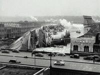 крушение тансантлантического лайнера Нормандия 1942г