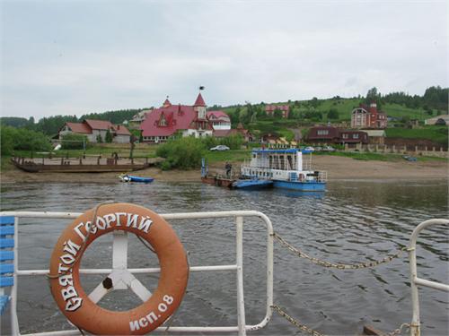 р.Вятка, пристань Петропавловское.
