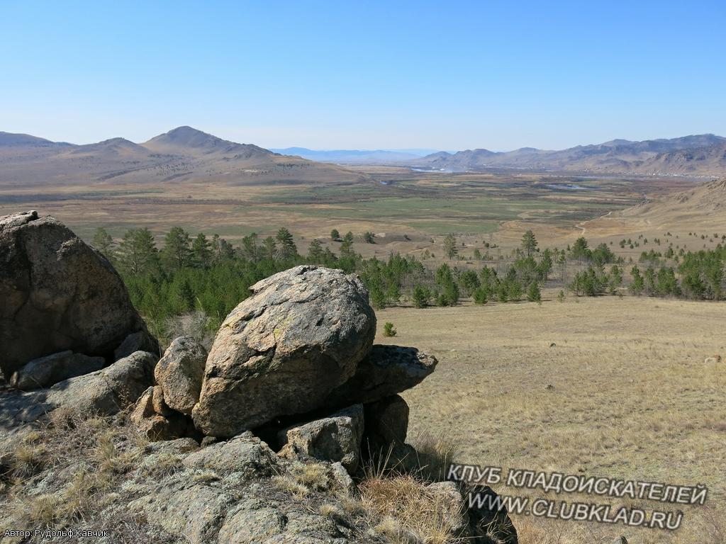 Долина реки Селенги. Просторы Бурятии. Весна, апрель 2014. Клуб клад www.clubklad.ru 
