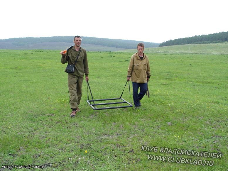 Металлоискатель SSP 5100 / 3100 с глубинной рамкой 1х1 метр.