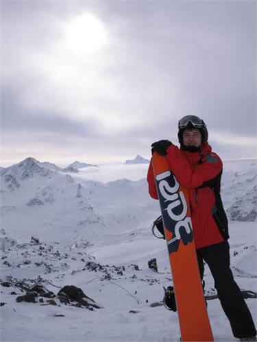 Эльбрус, высота более 4000 м. январь 2008 г.