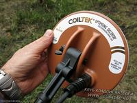 Катушка CoilTek 6 дюймов для поиска золотых самородков в минерализованных областях. Катушка для металлоискателя Minelab Eureka Gold. 