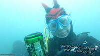 Подводный Новый год. Новогодняя ёлка на дне Байкала.  Как пить шампанской под водой.
