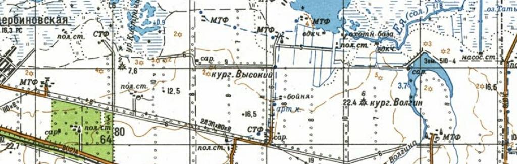 Топографическая карта