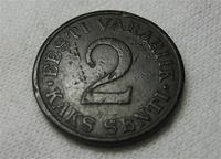 Эстонская монета 1934 года