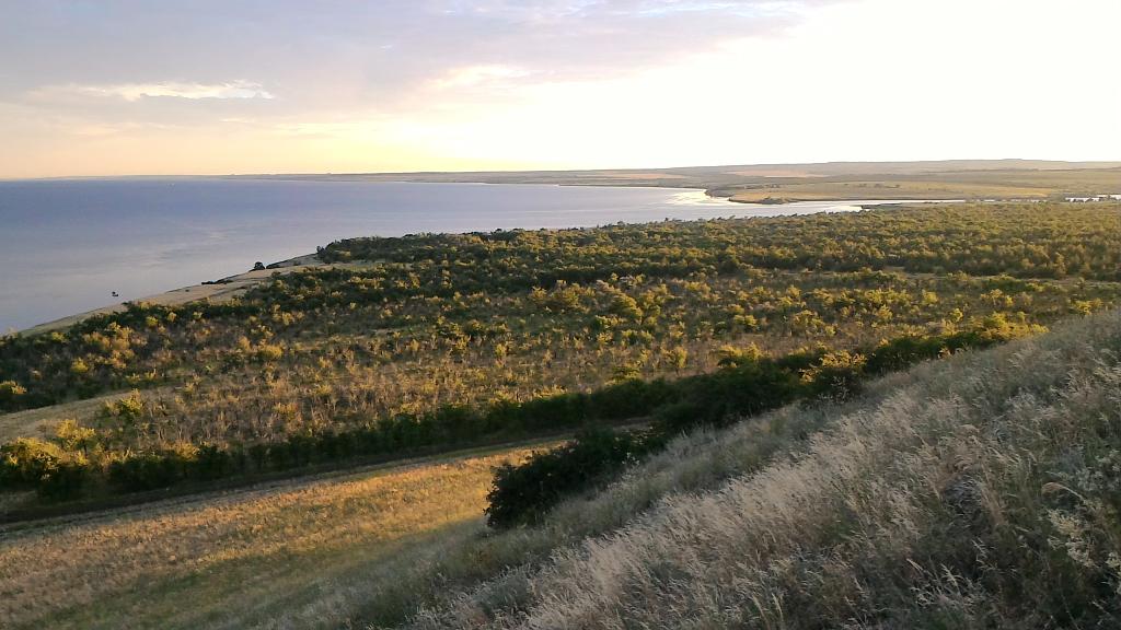 Вид с вершины Уракова бугра