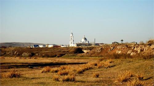 Успенская церковь со стороны Монголии.