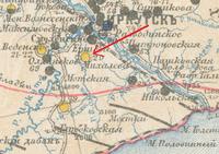 карта 1901г