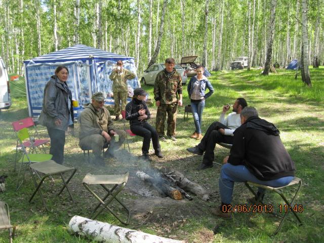 приятное общение на завершении слёта