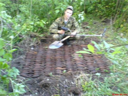 выдача боеприпасов.