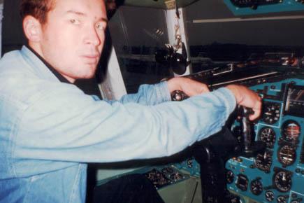 За штурвалом ТУ-144 Л.Л. - К.Б. имени А.Н.Туполева (1995год)