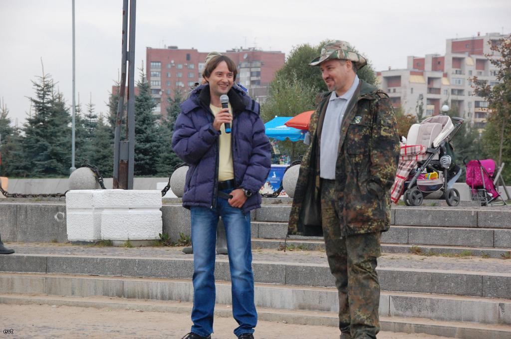 Рудольф Кавчик и директор клуба 