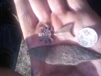 оберег с надписью нож бронза