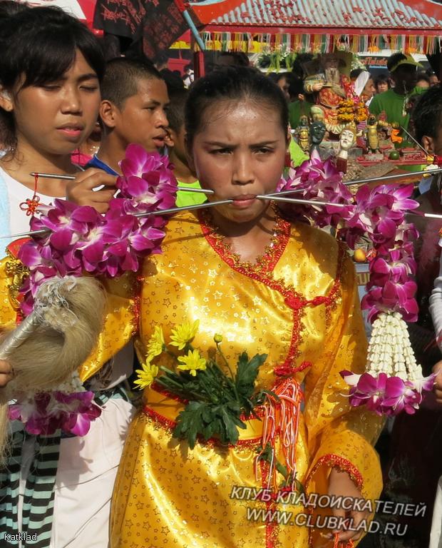 Vegitarian festival Phuket 2013