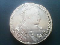 1 рубль 1734 года